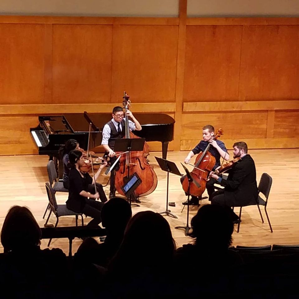 Image of Dvorak Quintet performance.